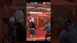 FREE FIRE MAX LONG WOLF 2 VS 2 XM8 AND VECTOR GUN FIGHTING 😱😱#viral #freefire #@TotalGaming093