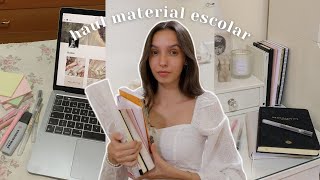 Haul de Material Escolar 2022 | Carolette Martin