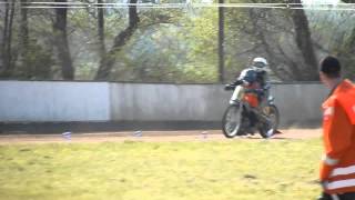 Sandbahn-Training Wagenfeld 19.04.2014 Video Nr. 12