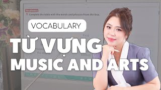 TỪ VỰNG CHỦ ĐỀ MUSIC AND ARTS (Unit 4)| Miss Lan