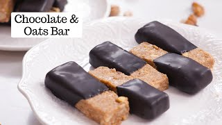 Chocolate Oats, Date and Honey Bar | HEALTHY DESSERT BAR | Kunal Kapur Recipes | Snack Using Oats