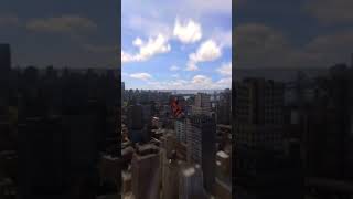 SPIDER-MAN 2 PS5 - Uptown Pride Suit [Free Roam/Swinging/Flying/Surfing Gameplay] #shorts