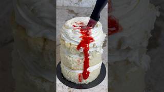 How I Made This Halloween Cake #recipe #cookingrecipes #food #halloween #cooking #bakingvideo #cook