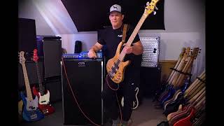 GRBass AT610 carbon fiber bass cab demo - Andy Irvine