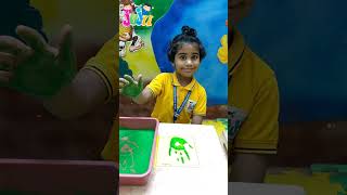 "Let’s get creative with painting! 🎨🖌️ 🌟🖼️ #KidsArt #PaintingFun #CreativePlay"