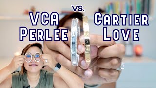 Cartier Love Bracelet vs Van Cleef Arpels VCA Perlee Bracelet | Comparison & Review