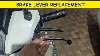 Brake lever replacement | How to replace broken brake lever | Activa 125 brake lever replacement