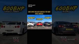 R34 GTR Vs Dct Supra Vs R35 GTR Nismo🏁🏎️