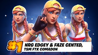 1ST PLACE In Trio Cup w/ Cented & Commandment 🏆 (Fortnite Trio Highlights) | NRG Edgey