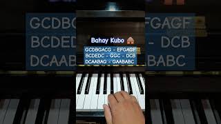 Bahay Kubo - Easy Piano