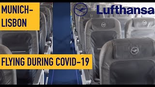 How is Lufthansa during Corona? (+Lounge) | Munich-Lisbon | A320 | FLIGHT REVIEW