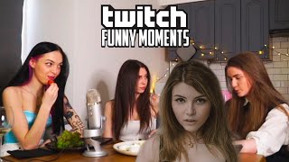 ОЛЯША СМОТРИТ Топ Моменты с Twitch | КЕКСПРОСВЕТ у ДиныБлин | Коллаборация Строго и Фруктозки