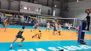 UAAP Season 85 High School Boys' Volleyball Tournament Third Set: Adamson vs FEU