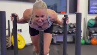 LPGA Tour Star Charley Hull Turns Heads With Bra-less Slow-Motion Workout Video