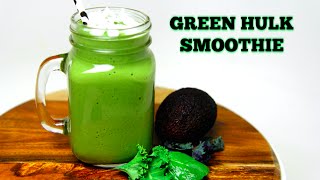 GREEN HULK SMOOTHIE - CookingwithKarma