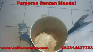 Alat Peras santan manual -  teknomesin