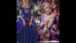 Rapunzel vs barbie