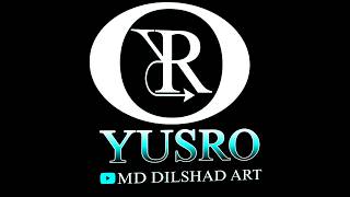 YUSRO ➡️ logo comment your name #viral #instagram #trending #artist #short