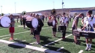 Timpview Band 2015-On Field Drumline Cam