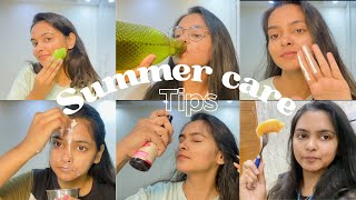 Summer Care tips | Basic hacks to follow this summer #skincaretips #haircaretips #summer