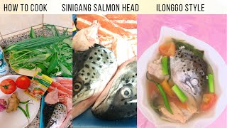 EASY SINIGANG NA SALMON HEAD RECIPE