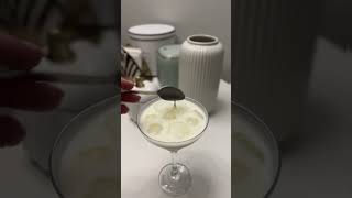 #Asmr - Satisfyng of triggers with ice&milk. Relax & Elegance short Part 2   #relax  #softsounds