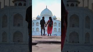 Tajmahal 💕 love💓 we r in love in front of tha Wonder of world✌🏻#viralvideo #shorts #youtubeshorts