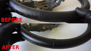 How to repair Steering Wheel Vinyl