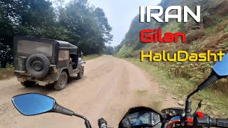 [MotoVlog][POV] Two Wheels, One Destination: The Halu dasht | Gilan | IRAN