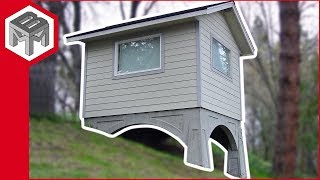 Shed - Man Cave - with a Concrete Foundation - How To