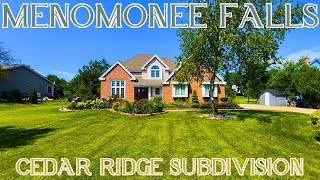 Stunning Menomonee Falls 4-Bedroom Home with Koi Pond & Deck