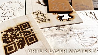 ORTUR LASER MASTER 3 - GRAVÍROVACÍ LASER 10W