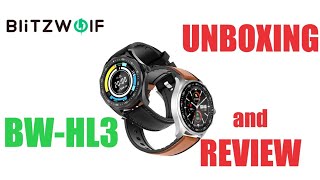 SmartWatch με ποιότητα και VFM τιμή // Blitzwolf BW-HL3 - UNBOXING / REVIEW