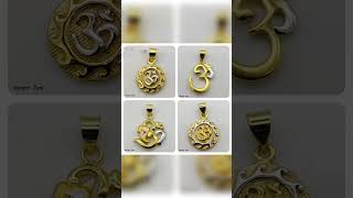 om pendants # gold god pendants # mat finishing pendants