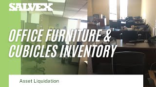 Virtual Product Inspection at Salvex - Office Furniture & Cubicles Inventory