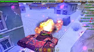 Tanki online Twins-M2-colonel vulcan m4 gameplay and jug play (2)