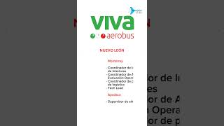 Ofertas de empleos disponibles en Viva Aerobus ✈️ #shorts