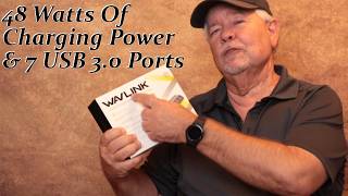 WAVLINK 7 Port Powered USB 3 0 Hub 48W Charging