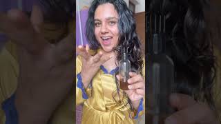 Uff 🥴 മടിയന്‍മാർ ശരണം 🫠 Tried VIRAL Comb Hair Oil Applicators  #shorts