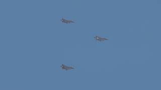 RSAF F-15SG formation flying during NDP 2023