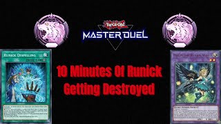 Destroying Runick in Yu-Gi-Oh Master Duel