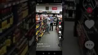 White man points gun at black man. Watch his reaction