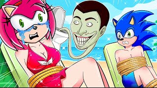 Sonic Lost in the Skibidi Toilet's World - Skibidi Toilet Animation - SONIC CARTOON