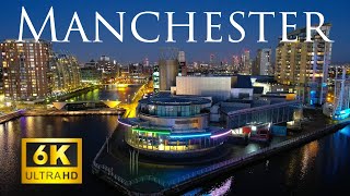 Manchester England 6k Autel Evo 2 Drone Video / Footage.