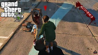 GTA 5 - FRANKLIN Becomes A ZOMBIE EP 10 | GTA 5 MODS