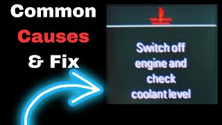 Audi Coolant Warning Light: 4 Common Causes & Fix