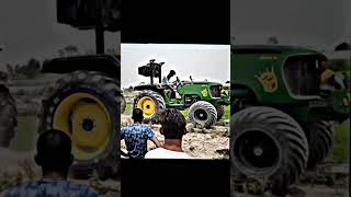 Johndeere5050 v/s Swaraj855        Tochan #johndeere5050#sawaraj855 #virlshort @Machinerygyan1