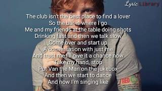 Ed Sheeran - Shape of You (Lyrics)