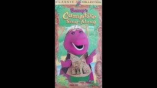 Barney Home Video: Barney's Campfire Sing Along (1996 VHS Reprint)