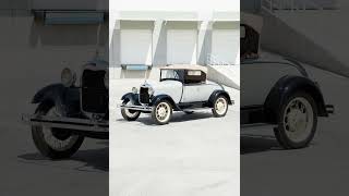 1929 FORD MODEL A ROADSTER _ Sound